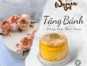 TẶNG BÁNH BÔNG LAN 8/3